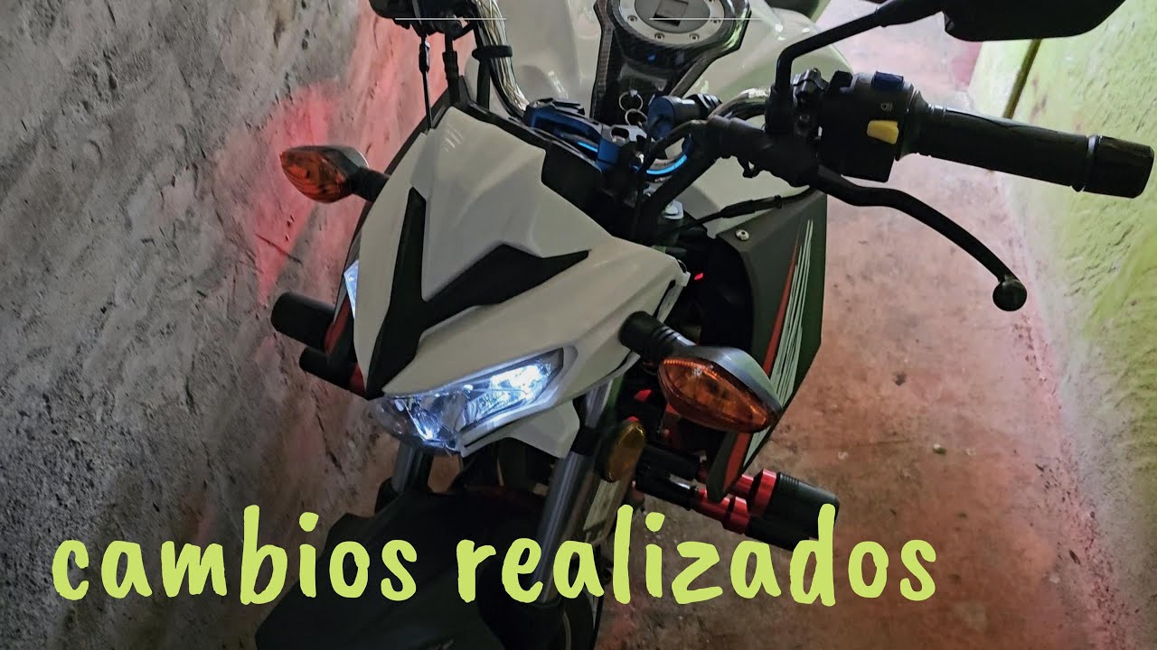 Cambios Realizados asta la Fecha ala Moto Serpento Hurricane 250 cc