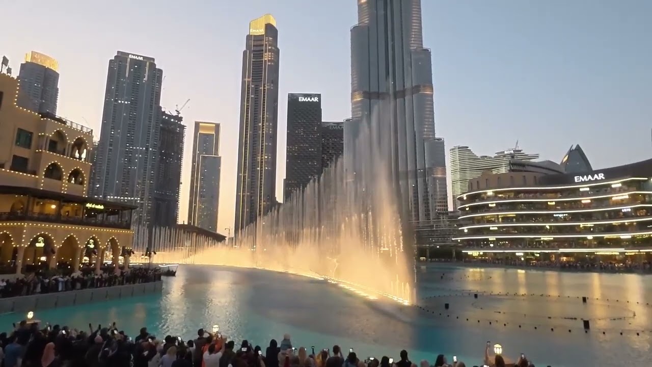 Experiencing Dubai Fountain, UAE, DMC Arabia Tourism from Christian J. 🇦🇪
