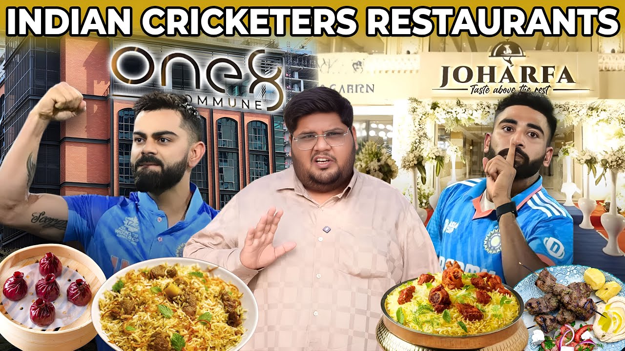 Eating at CRICKETER RESTAURANT in HYDERABAD