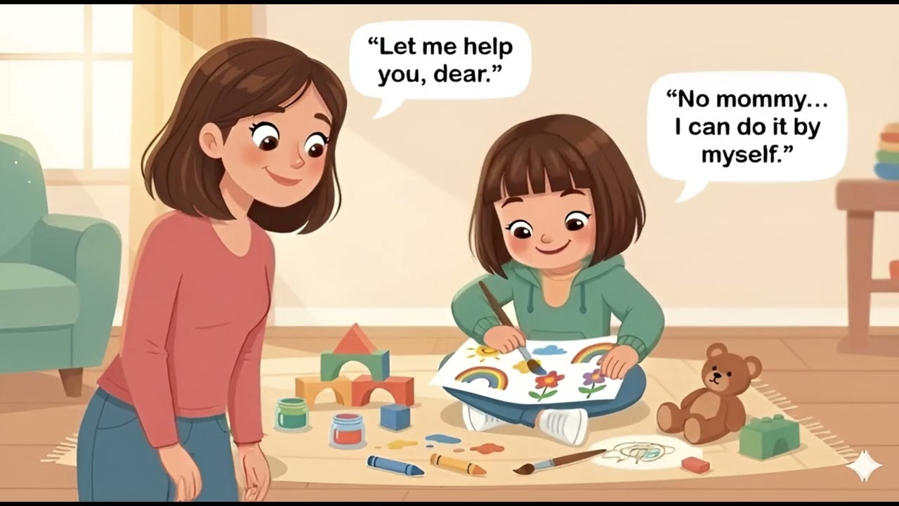 “I can do it myself.” — the most powerful sentence a child can say
