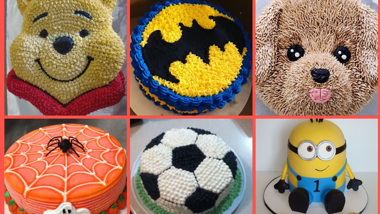 80فكرةلتزيين تورتة عيد ميلاد للاولاد/تزيين كيكة عيد ميلاد 🎂