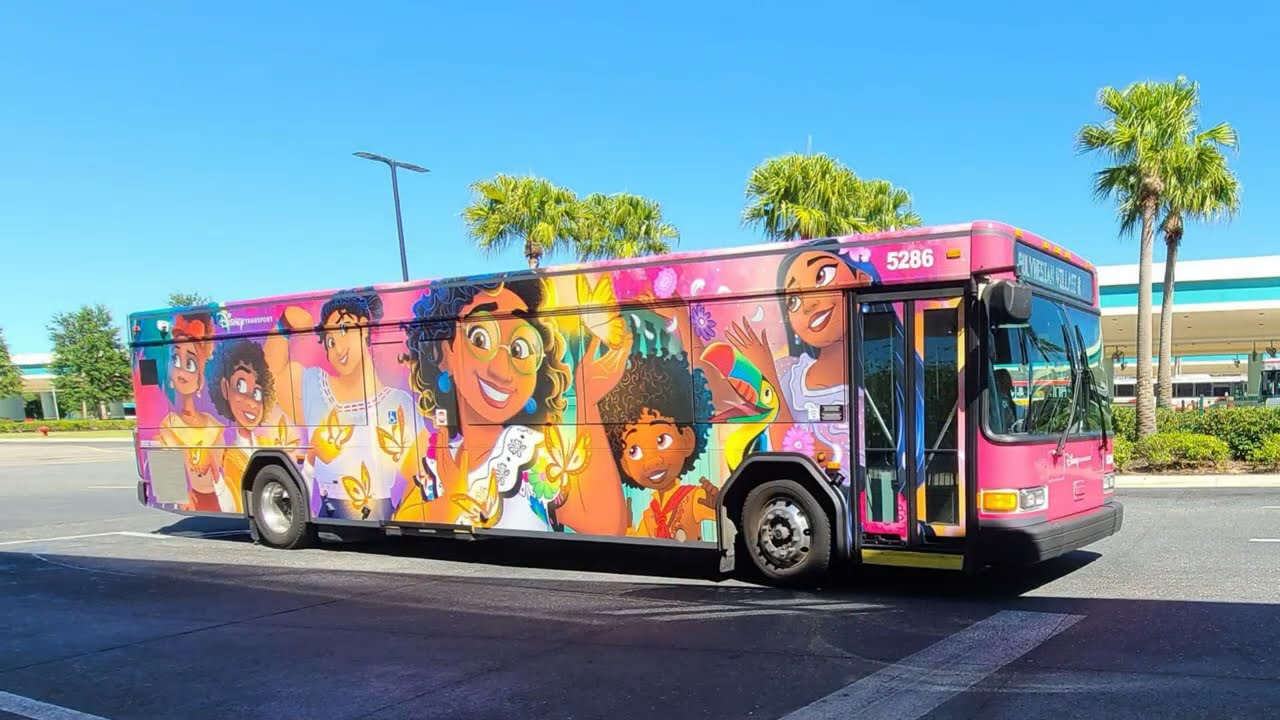 🚌 Новые автобусы Disney 🚐 Необычные обертывания 🚍 Автобус 🚎 Искусство 21 Разные дизайны под музык...