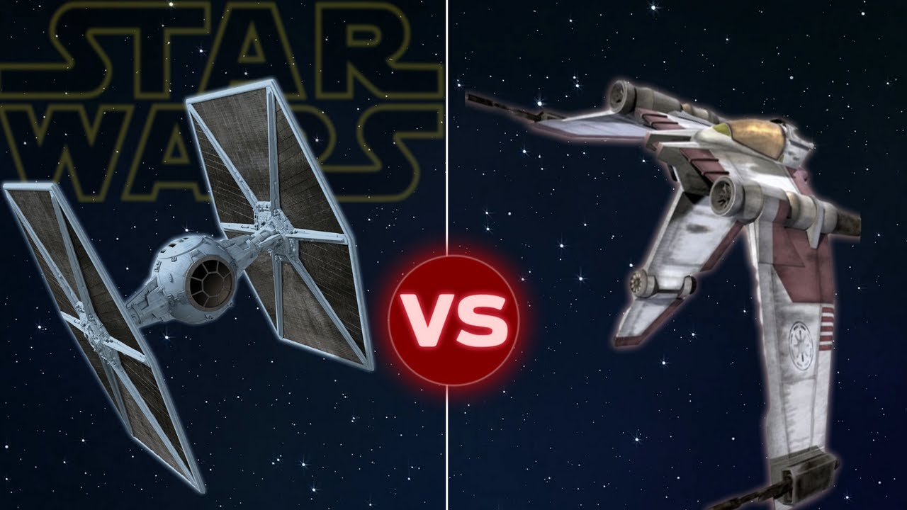 V19 Torrent Starfighter vs Tie Fighter | Star Wars: Who Would Win