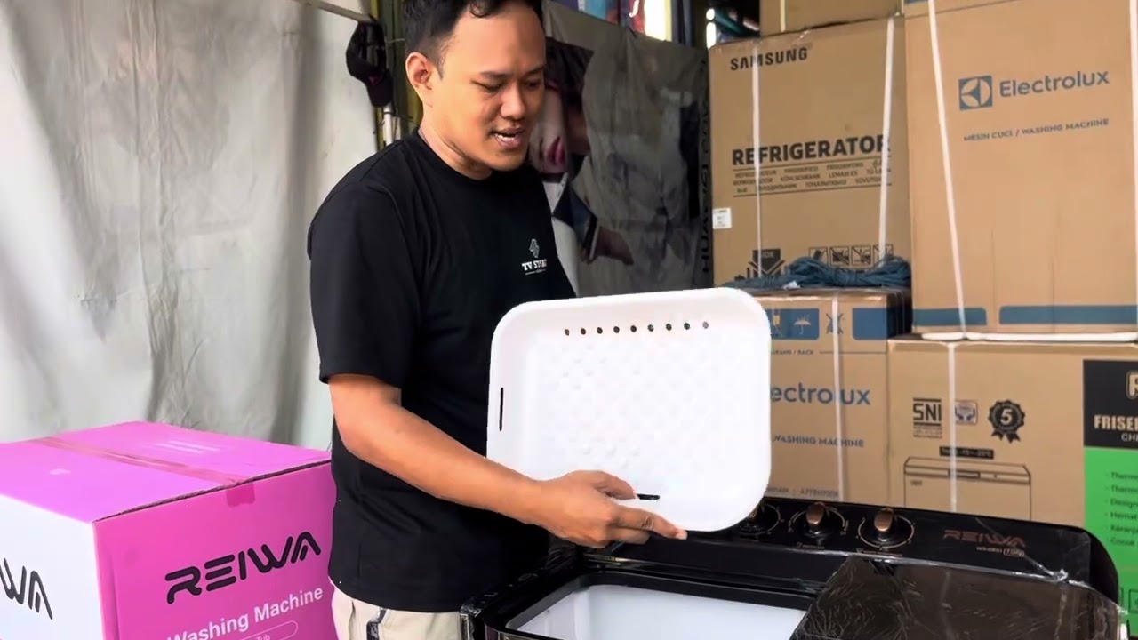 REVIEW MESIN CUCI REIWA