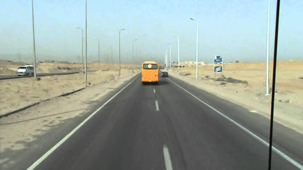 Egypt. Sinai Peninsula. Road. Трасса через Синайский полуостров. Египет