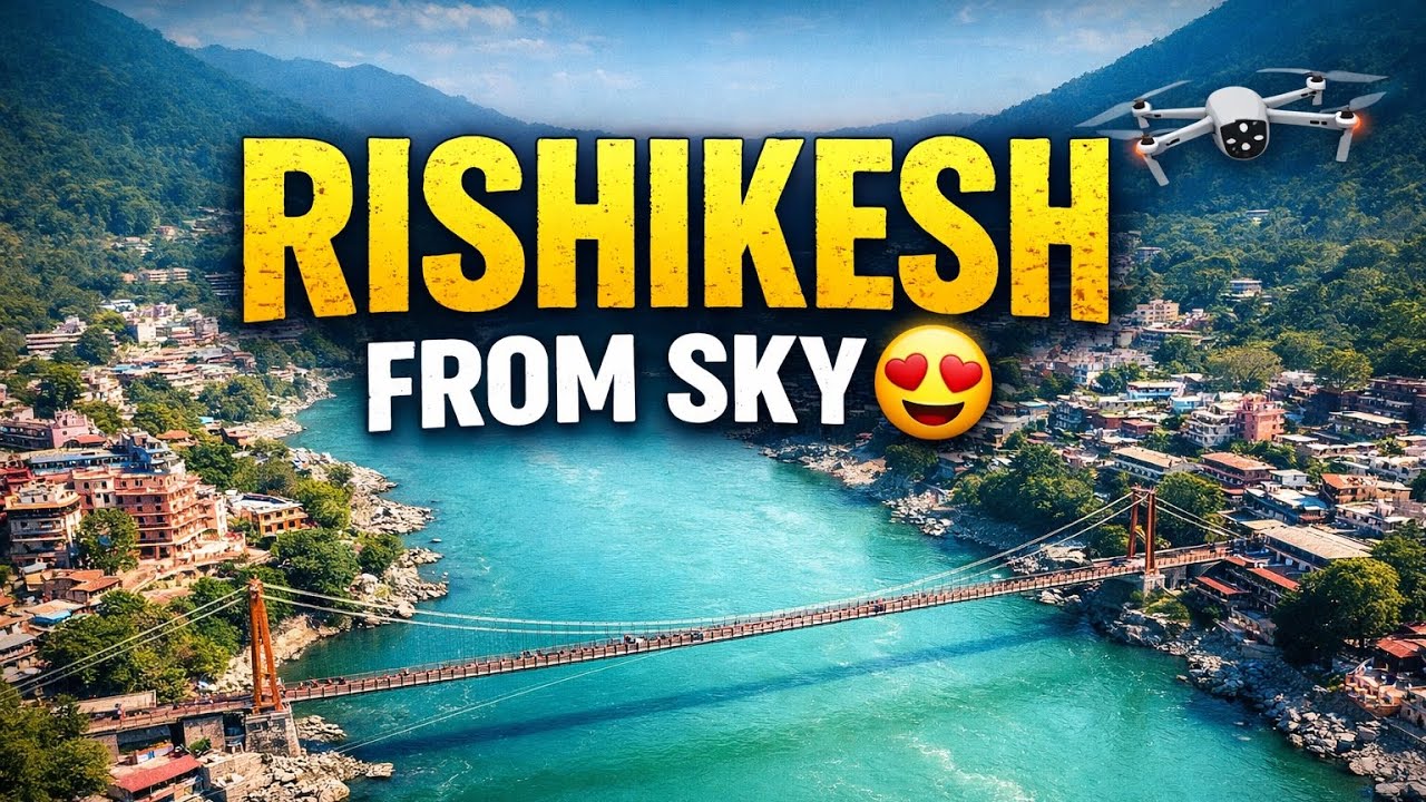 This 5-Minute Rishikesh Drone Film Will Change How You See India 🇮🇳 
