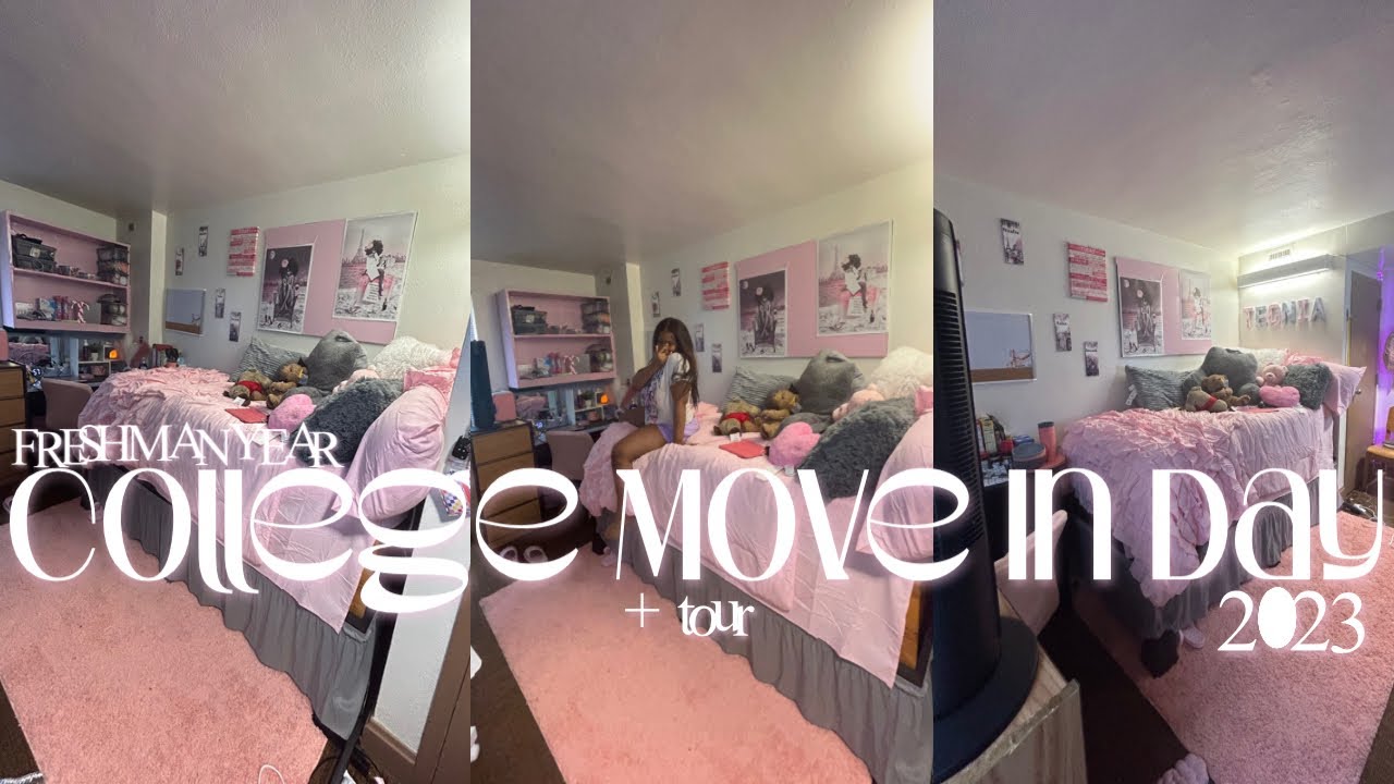COLLEGE MOVE IN DAY 2023 + DORM TOUR|HBCU| Kentucky state university|TEONIANICCOLE 💕
