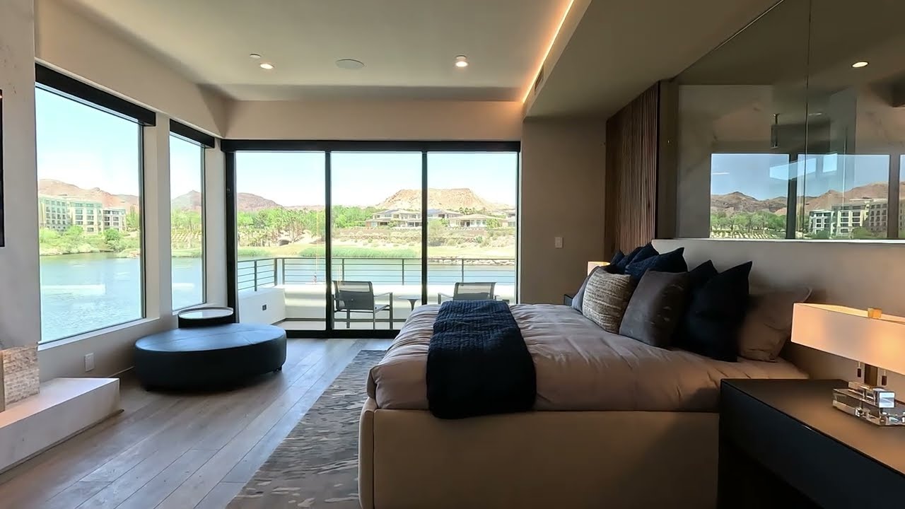 Роскошная жизнь на озере Лас-Вегас | Shoreline by Blue Heron | Новые дома на продажу — вид на озе...