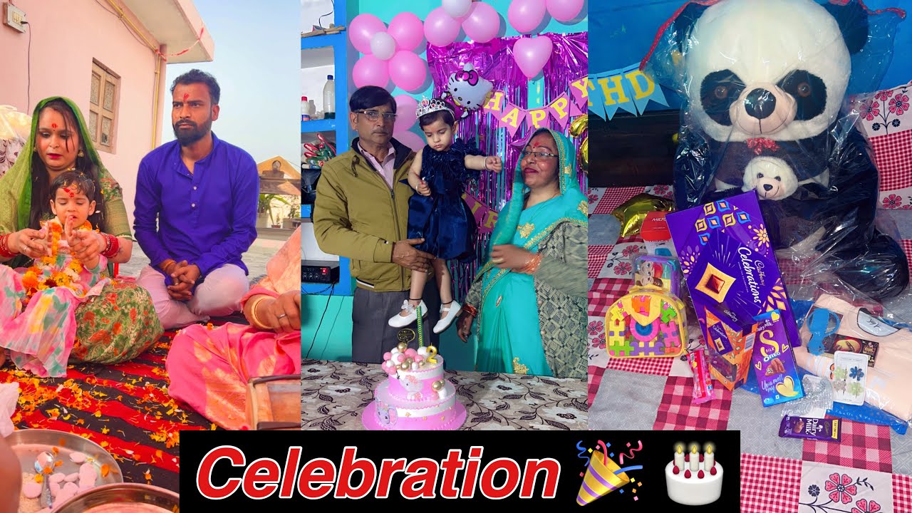 Pari ka 2nd birthday 🎂 celebration 🥳 ❤️🌺