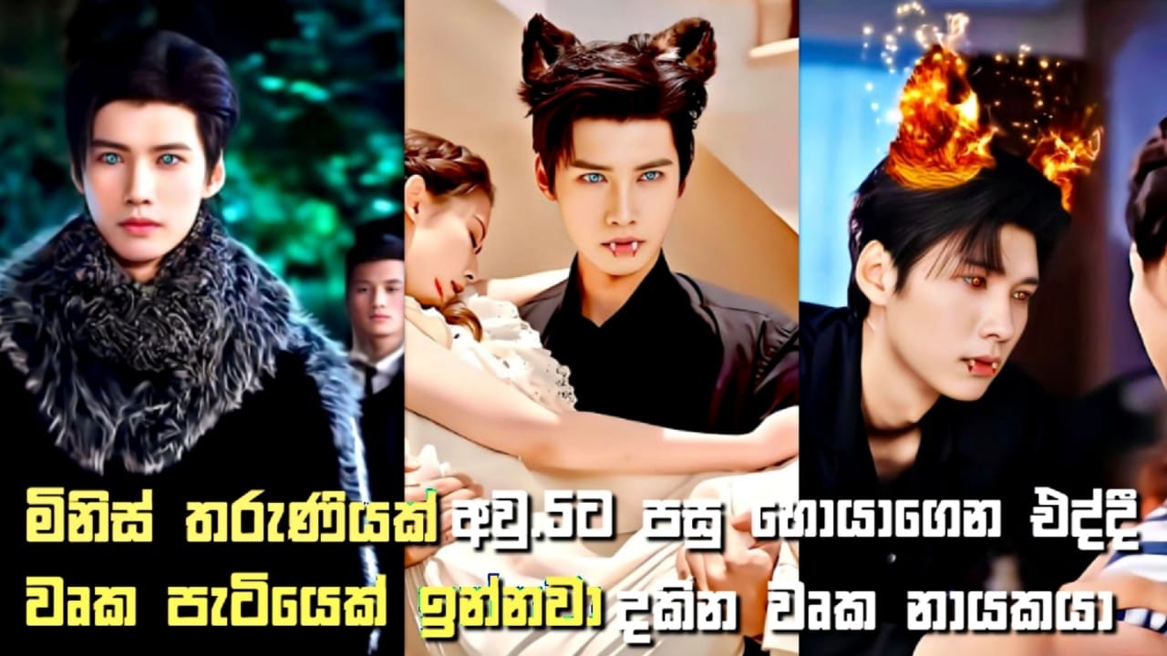මිනිස් තරුණියක් අවු.5ට පසු හොයාගෙන එද්දී  වෘක පැටියෙක් ඉන්නවා දකිනවෘක නායකයා | CMovie sinhala Review