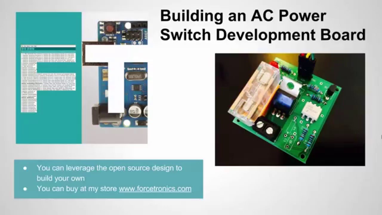 Building an AC Power Switch Development Board