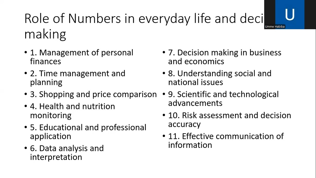 Number system,  types of numbers and BODMAS