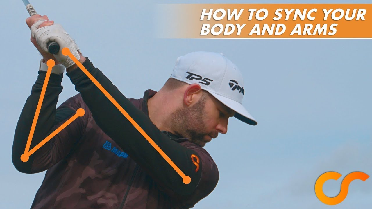 HOW TO SYNC UP YOUR BODY AND ARMS IN THE GOLF SWING