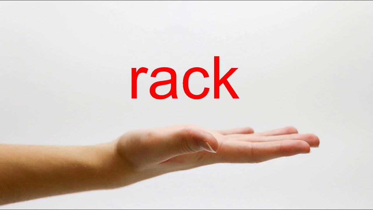 How to Pronounce rack - American English