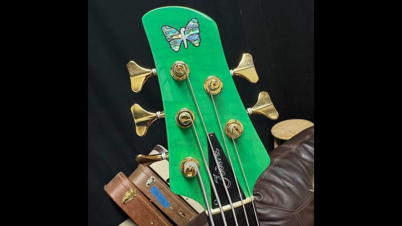 Fodera Dragon Bass Reveal and Demo