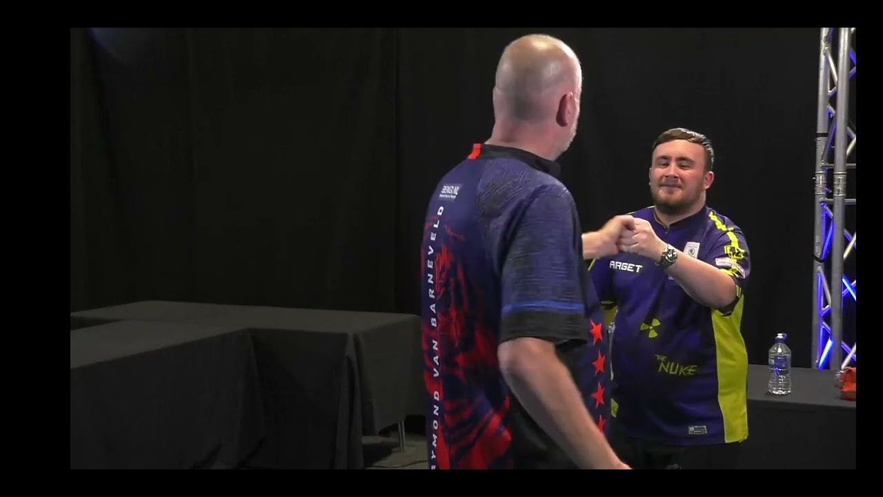 Luke Littler v Raymond van Barneveld - Last 16 - Players Championship 26