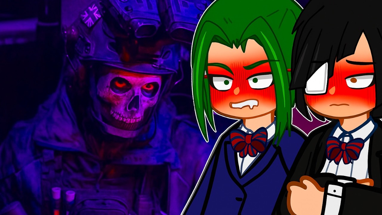 Komi-San React to Tadano As Ghost - Gacha React 🇺🇸/🇧🇷