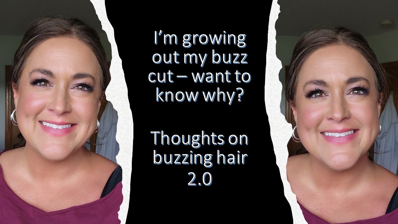 NEW THOUGHTS on BUZZING your hair | I am growing mine out right now and I share WHY in this video!