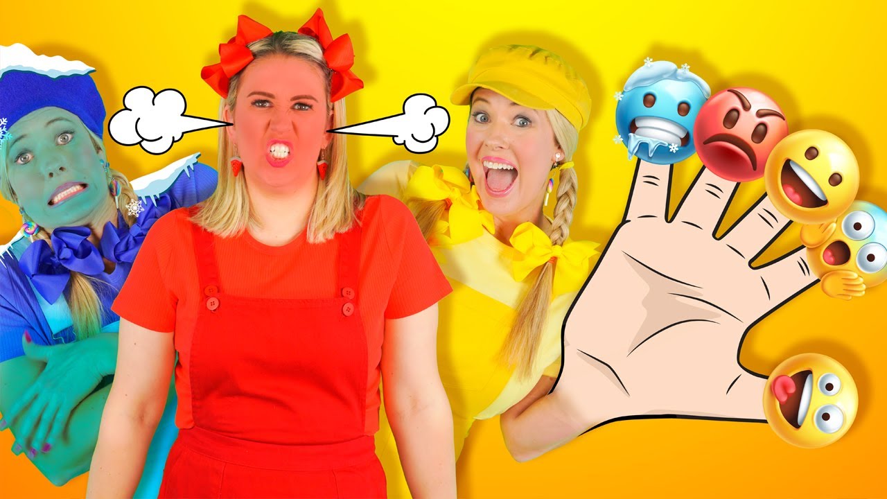 Finger Family Emoji Song | Funny Kids Songs and Nursery Rhymes