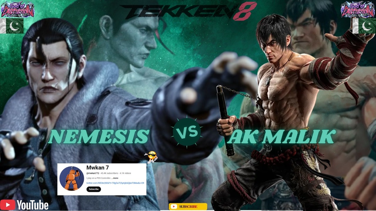 LAW vs DRAGUNOV – Nemesis vs AK Malik 🔥 CRAZY Ranked Battle | Tekken 8 @mwkan772