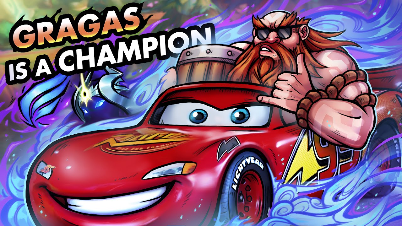 GRAGAS IS TRULY A CHAMPION IN LEAUGE OF LEGENDS