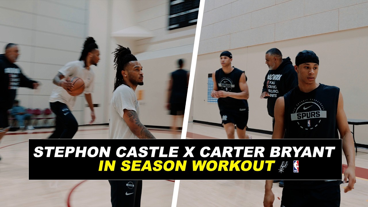 Carter Bryant & Stephon Castle Get WORK In-Season With Olin Simplis | The GuardWhisperer Workout