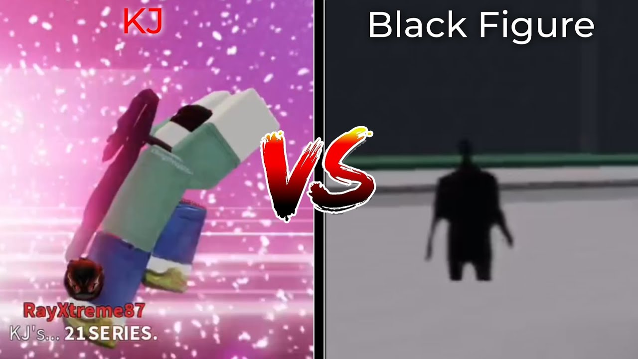 Using KJ's Unlimited Flex Works To Black Figure/Shadow Man | The Strongest Battleground (TSB)