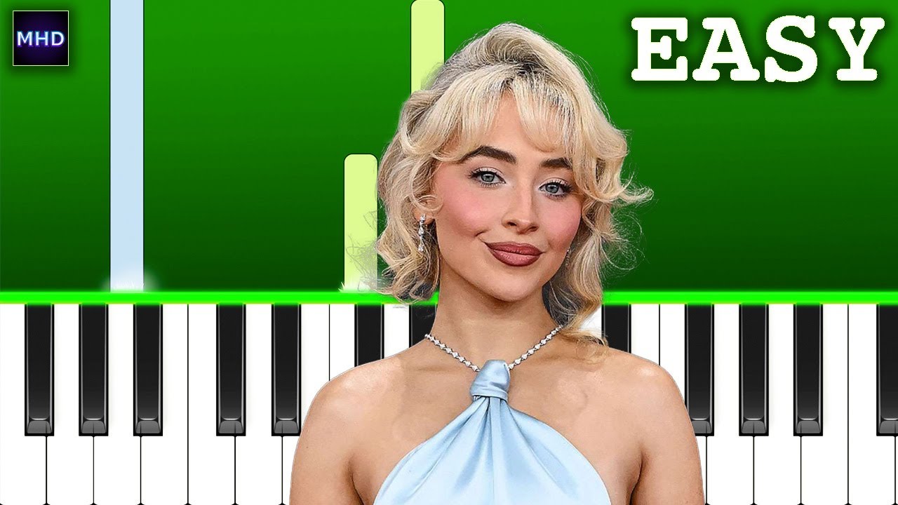 Sabrina Carpenter - Manchild - Piano Tutorial