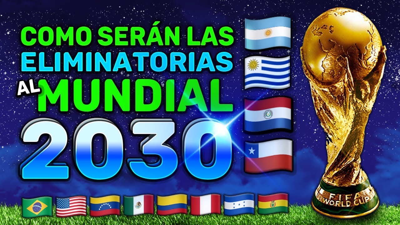 ¿Como serán las ELIMINATORIAS al MUNDIAL 2030 de 4 Paises: Argentina, Chile, Uruguay y Paraguay?