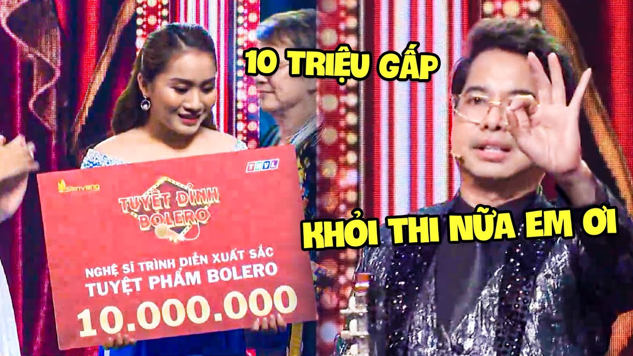 TUYỆT ĐỈNH BOLERO | Phương Liên GIỌNG NGỌT DÃ MAN vừa hát nửa bài Ngọc Sơn RA HIỆU TRAO GẤP 10 TRIỆU