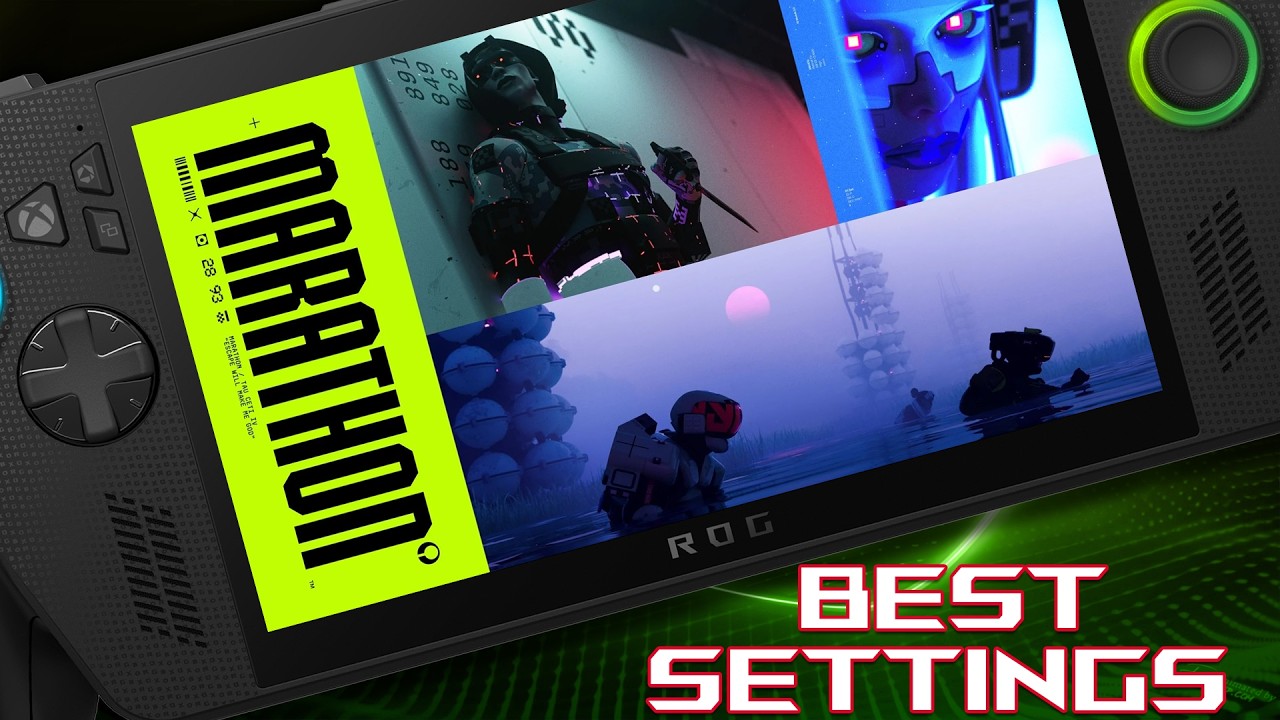 Marathon Server Slam - ROG Xbox Ally X - 900p 35W - Gameplay