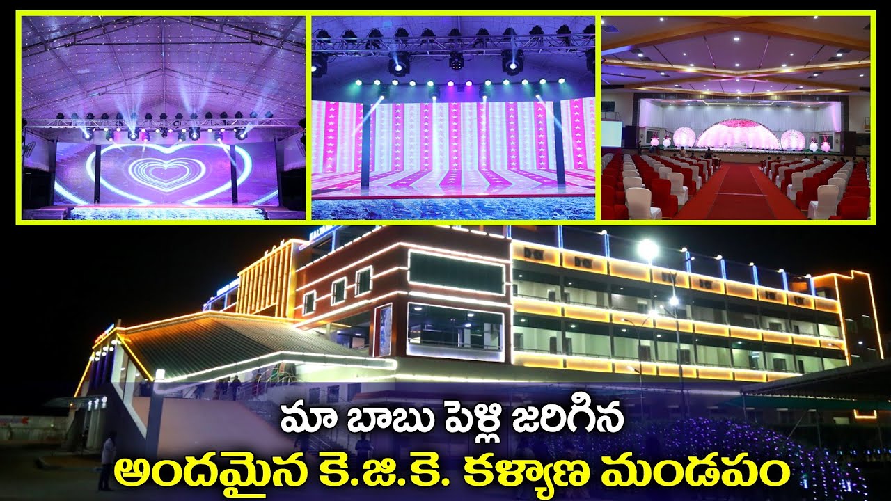 My son's wedding venue -Beautiful K.G.K Kalyanamandapam II Manalifestyle