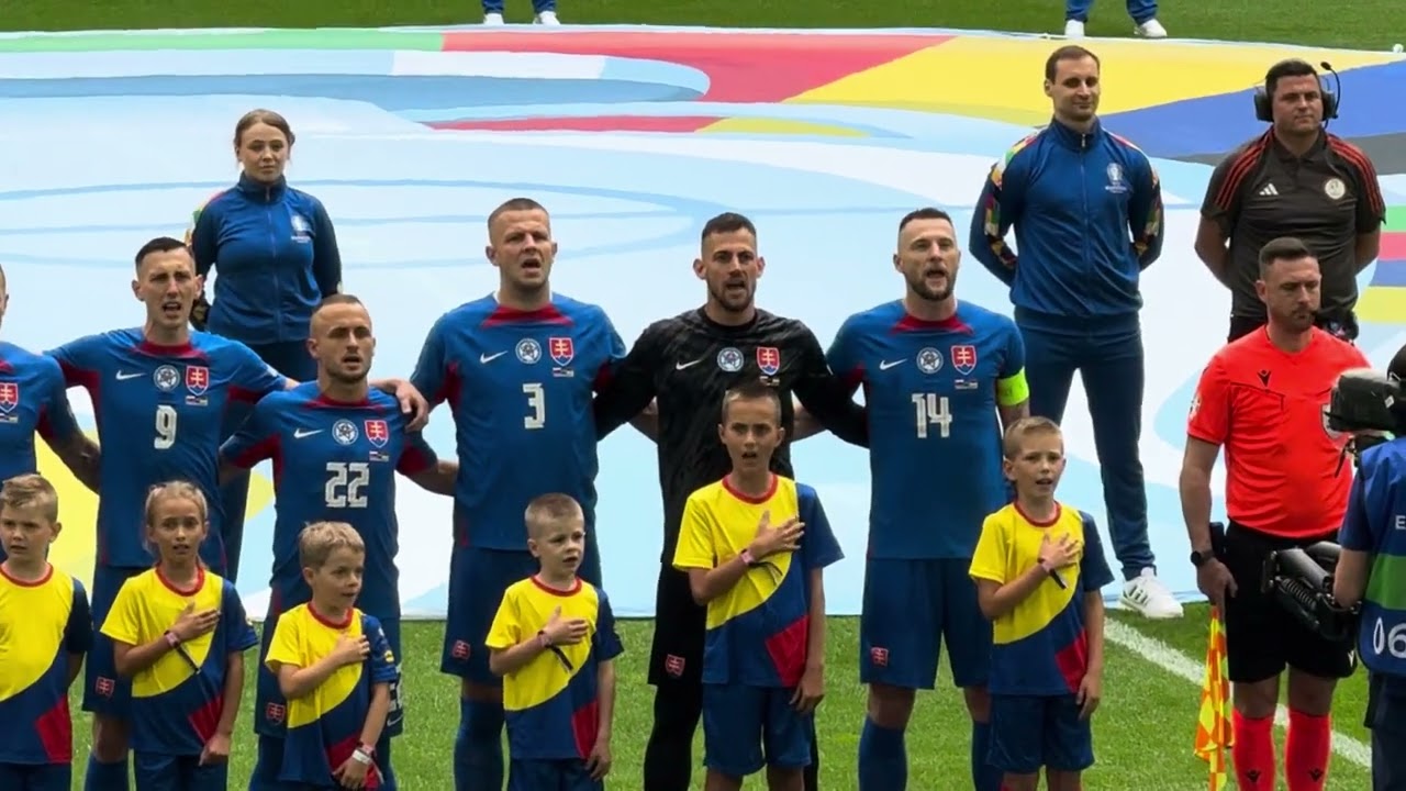 National anthem Slovakia 🇸🇰 | Slovakia - Ukraine 🇸🇰🇺🇦 EURO 2024 Düsseldorf #euro2024