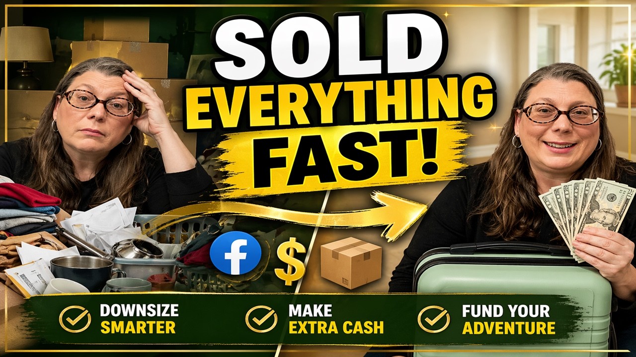 Winning on Facebook Marketplace to downsize your life
