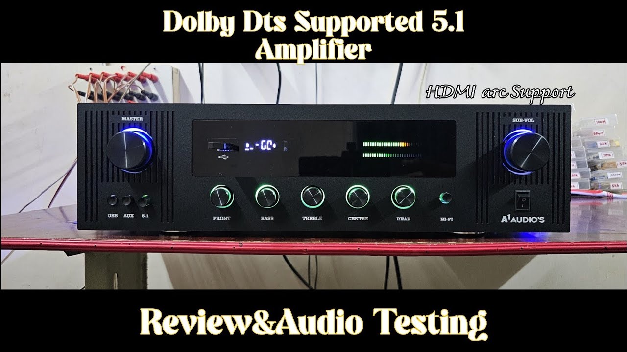 Dolby Dts Supported5.1Amplifier💥|Assembled By Dinesh Audio Lab|9443474754|#salem #tamilnadu 