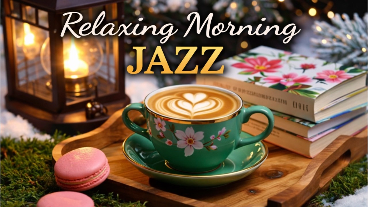 Relaxing Morning Jazz ☕ Delicate Coffee Jazz & Elegant Bossa Nova Piano for a Good Mood