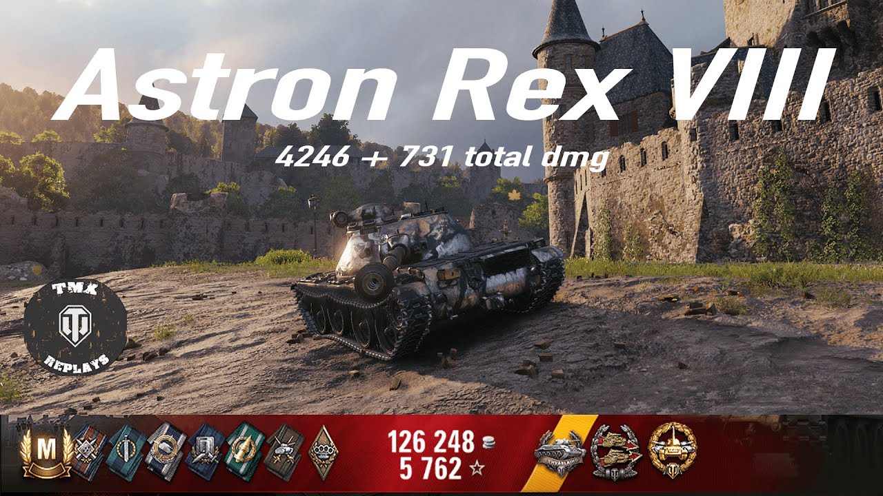 Astron Rex VIII - 4246 dmg + 731 spot