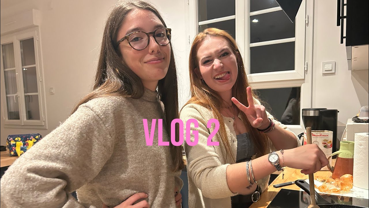 Study vlog (et un bout des vacances) 