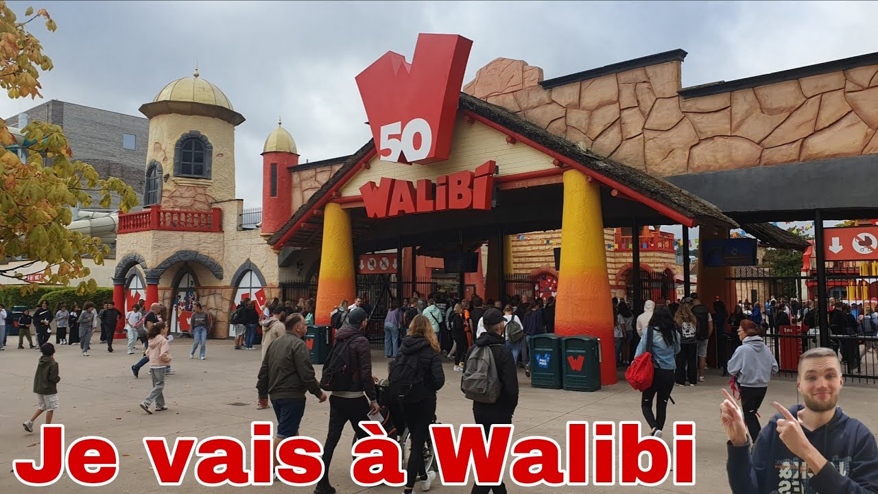Je vais à Walibi 