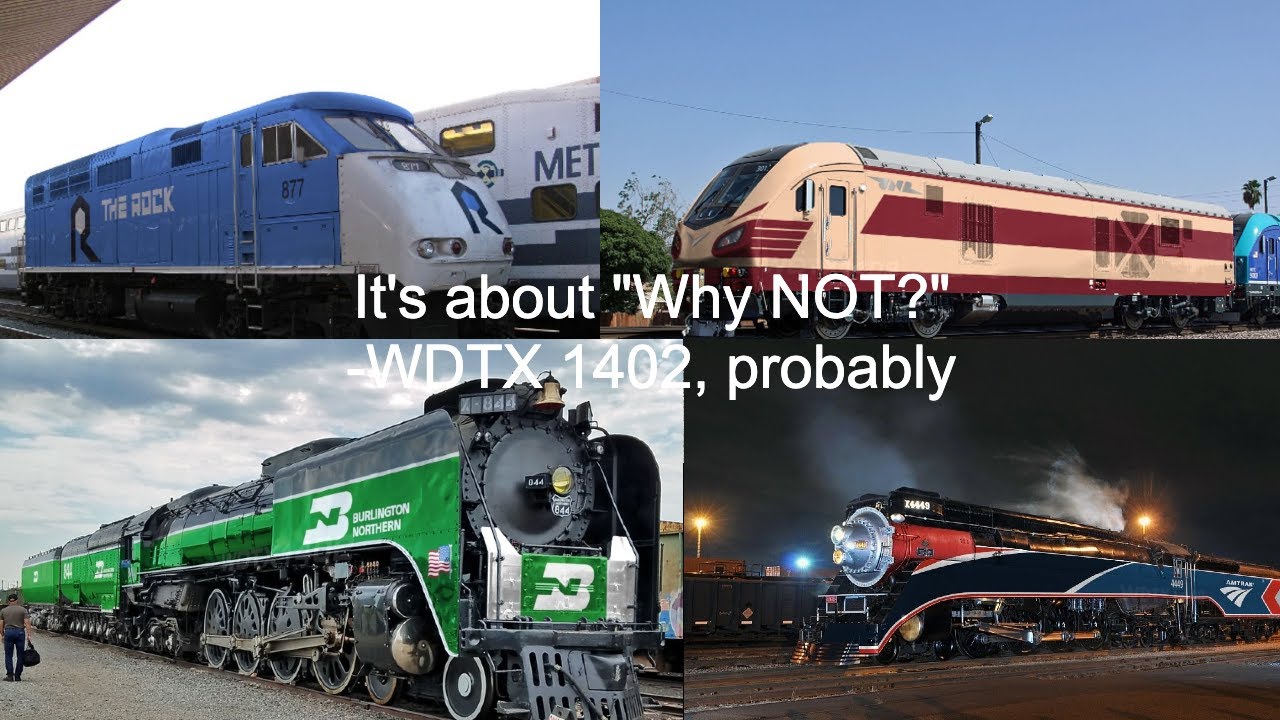 Я смотрю на проклятый поезд WDTX 1402 в фотошопе