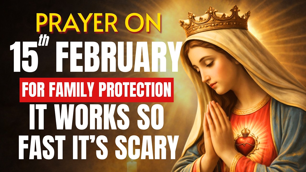 SUNDAY HOLY ROSARY 💖FEBRUARY 15, 2026 | URGENT SAINT ANTHONY’S PRAYER FOR FINANCIAL BREAKTHROUGH