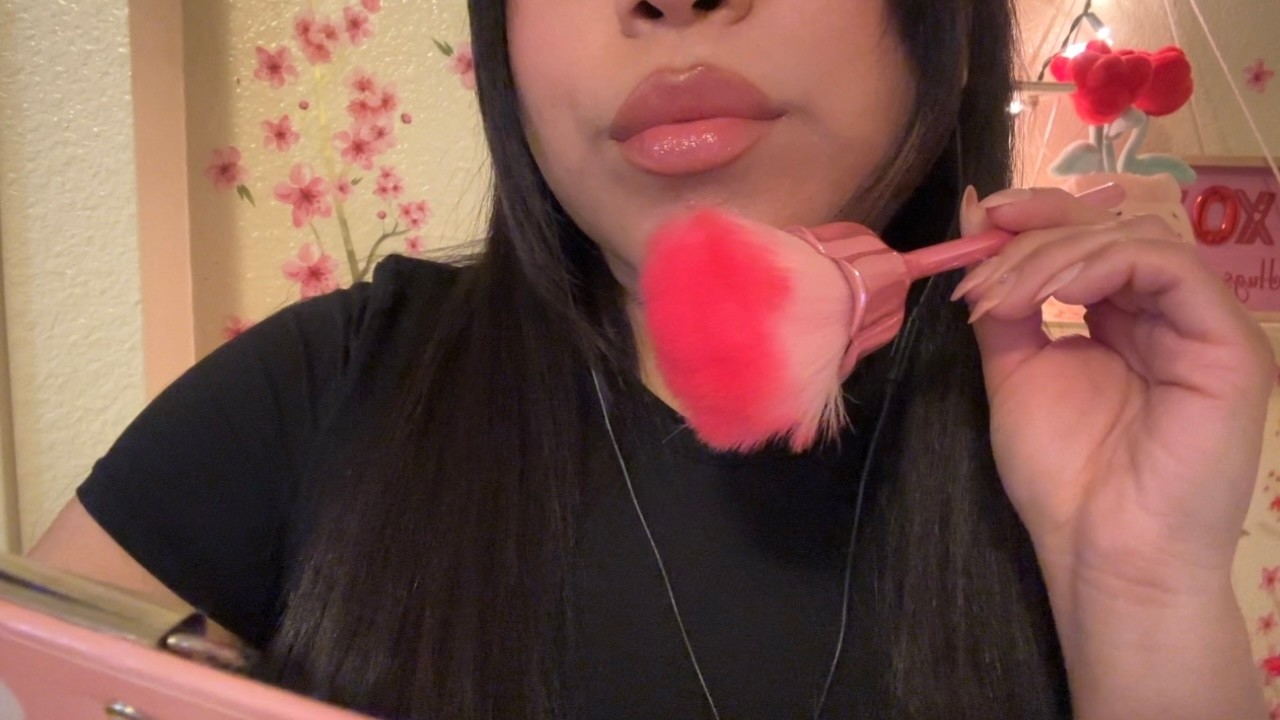 ASMR Doing Your Makeup For Your Modeling Photoshoot Roleplay 📸