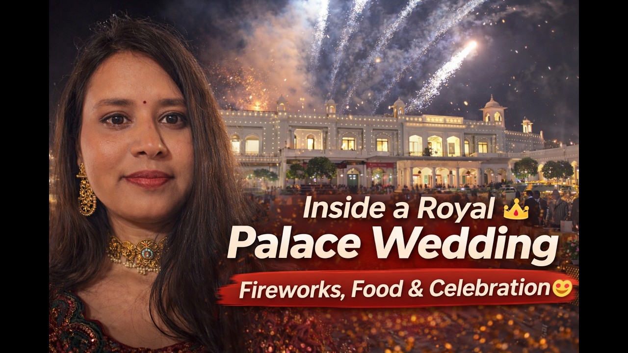 This Wedding Felt Like a Movie 🎆 | Royal Palace Celebration