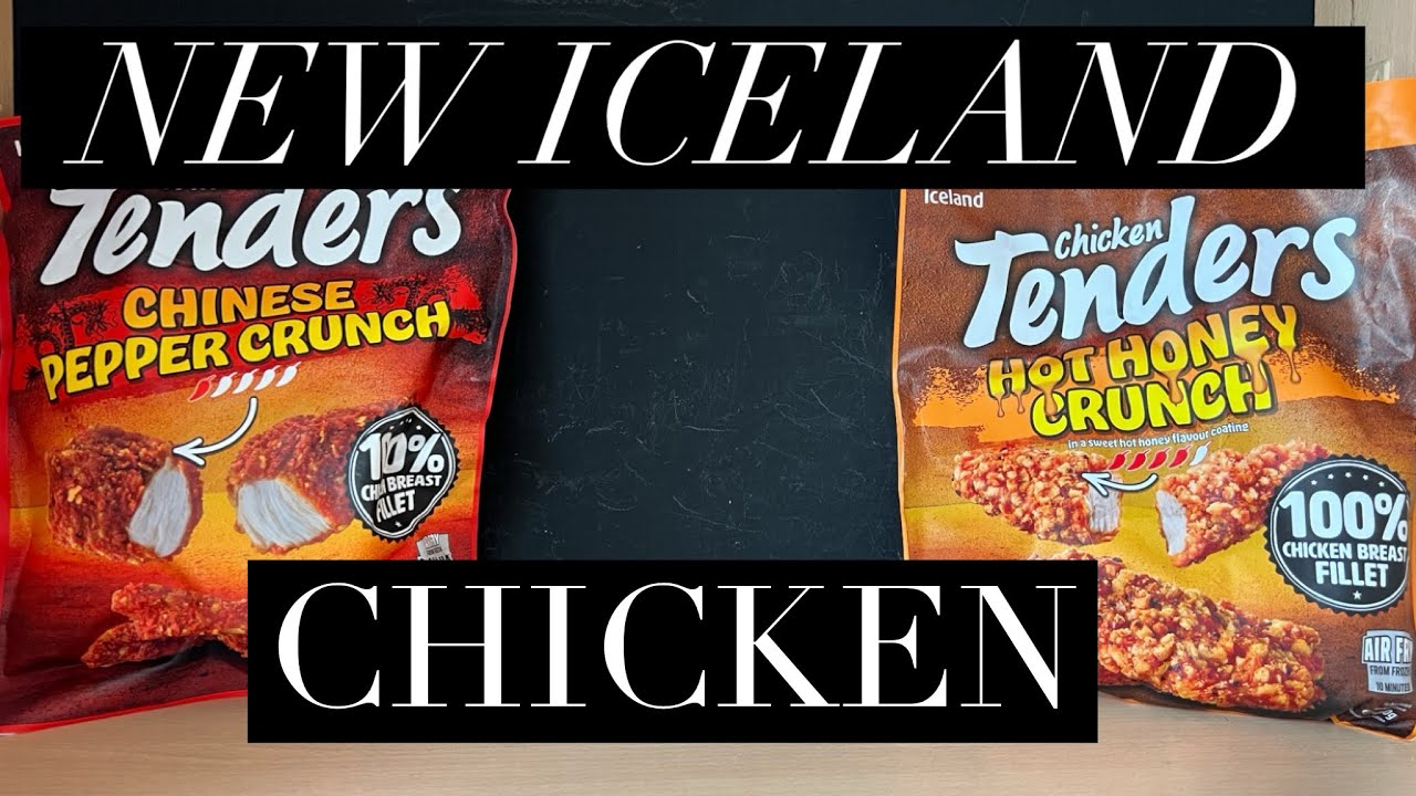 Отзывы о куриных наггетсах Iceland Chinese Pepper Crunch Tenders и Iceland Hot Honey Tenders.