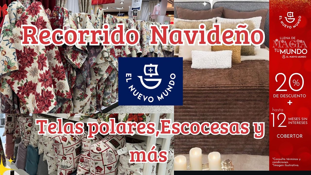 🎄RECORRIDO TIENDA EL NUEVO MUNDO NOVEDADES DE TEMPORADA🎄