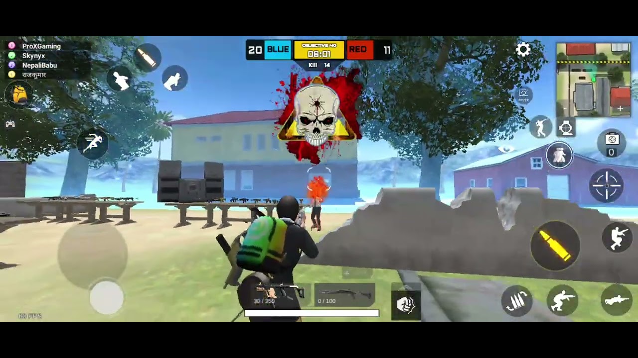 Survival unknown royal battle 27 kils game play 