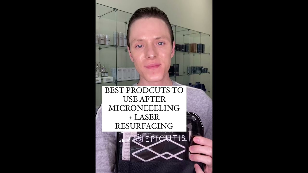 Products To Use After Microneedling and Laser