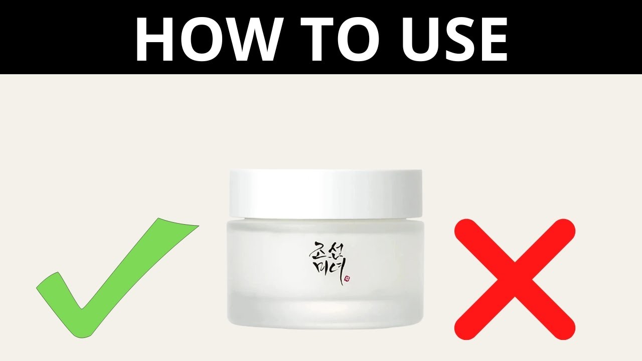 How To Use Beauty of Joseon Dynasty Cream