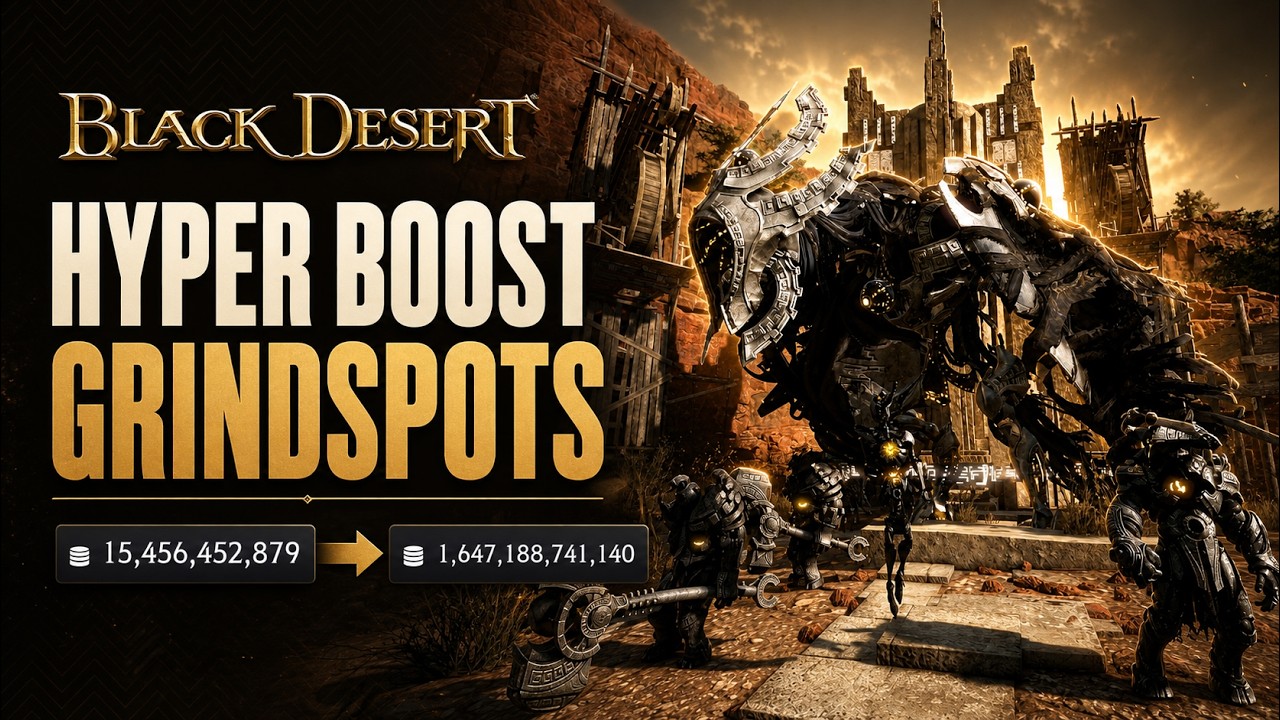 Die BESTEN BDO Grindspots mit HYPER BOOST Ausr&uuml;stung! | Black Desert