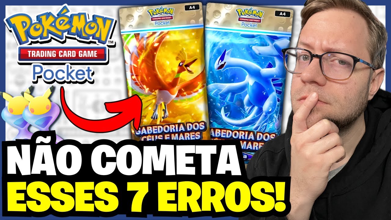 7 ERROS QUE VOCÊ PRECISA EVITAR em Pokémon TCG Pocket